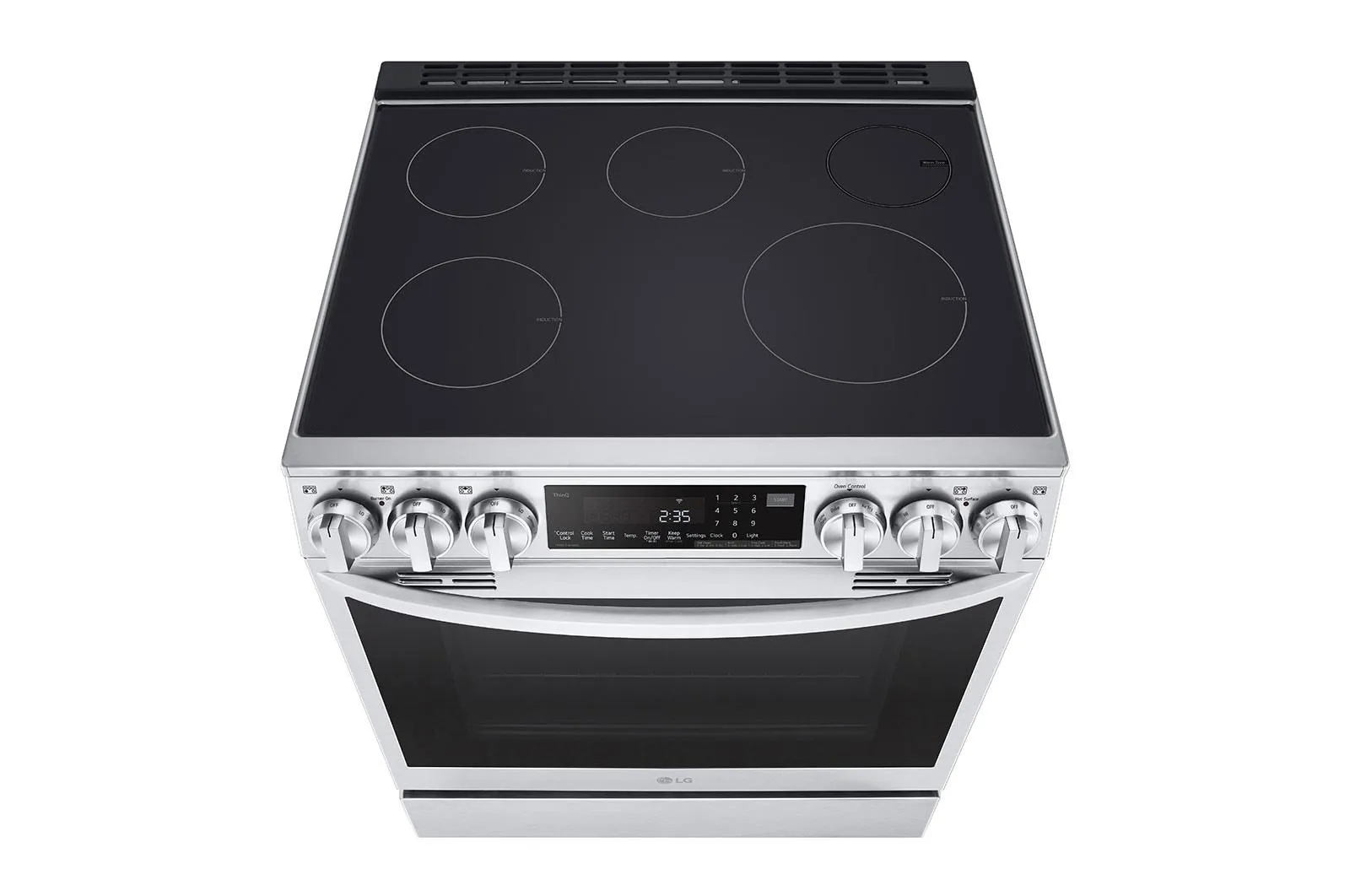 Lg LSIL6336F 6.3 Cu. Ft. Smart Induction Slide-In Range With Instaview. Probake Convection. Air Fry. And Air Sous Vide