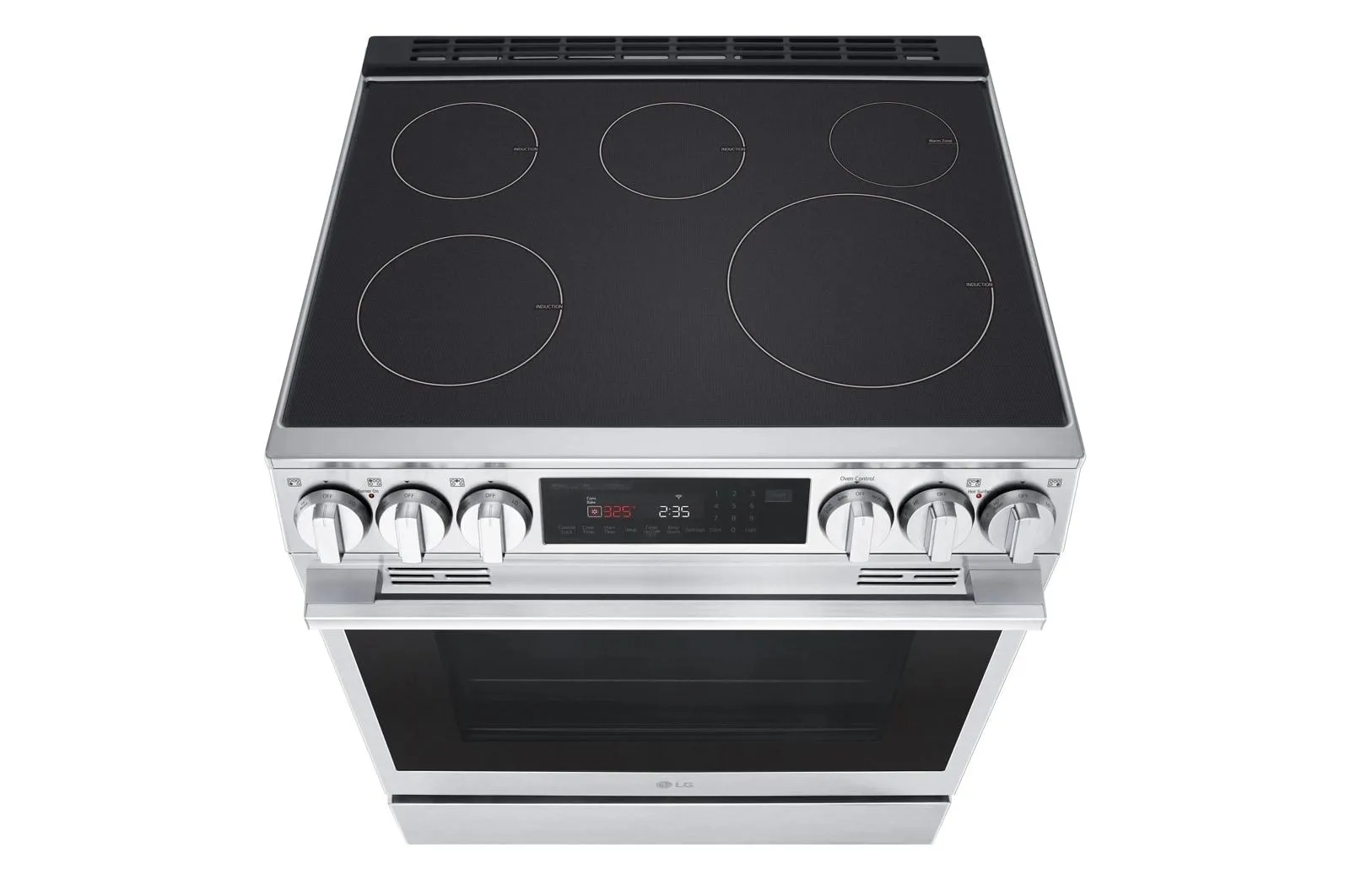 Lg LSIL6336XE 6.3 Cu. Ft. Smart Induction Slide-In Range With Instaview. Probake Convection. Air Fry. And Air Sous Vide