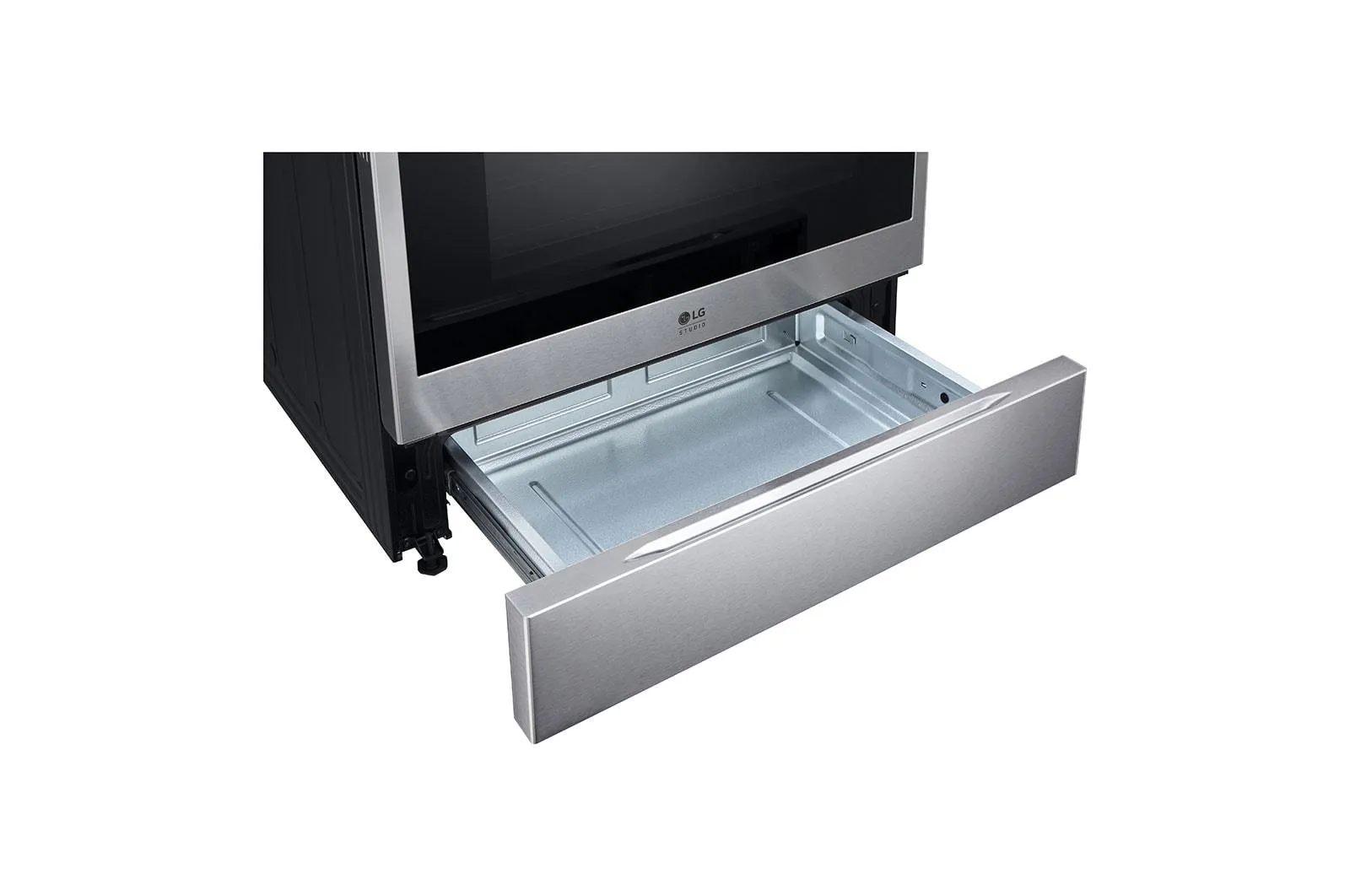 Lg LSIS6338F Lg Studio 6.3 Cu. Ft. Instaview Induction Slide-In Range With Air Fry And Air Sous Vide