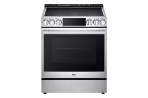 Lg LSIS6338FE Lg Studio 6.3 Cu. Ft. Instaview Induction Slide-In Range With Air Fry And Air Sous Vide