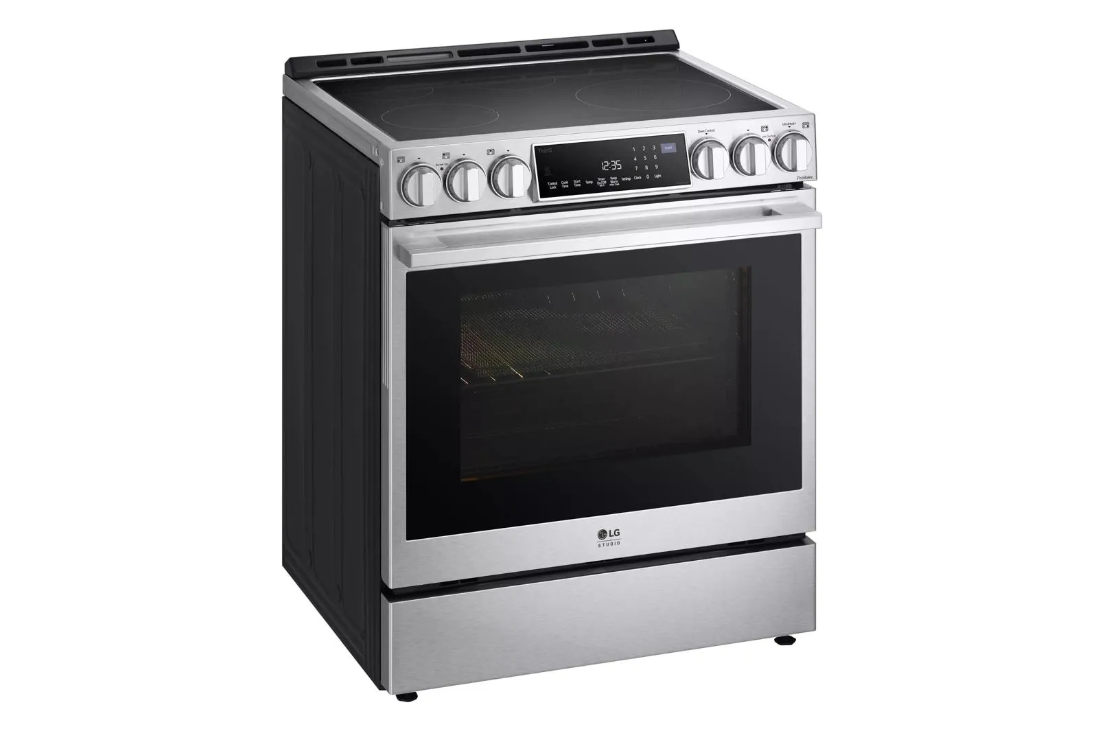 Lg LSIS6338FE Lg Studio 6.3 Cu. Ft. Instaview Induction Slide-In Range With Air Fry And Air Sous Vide