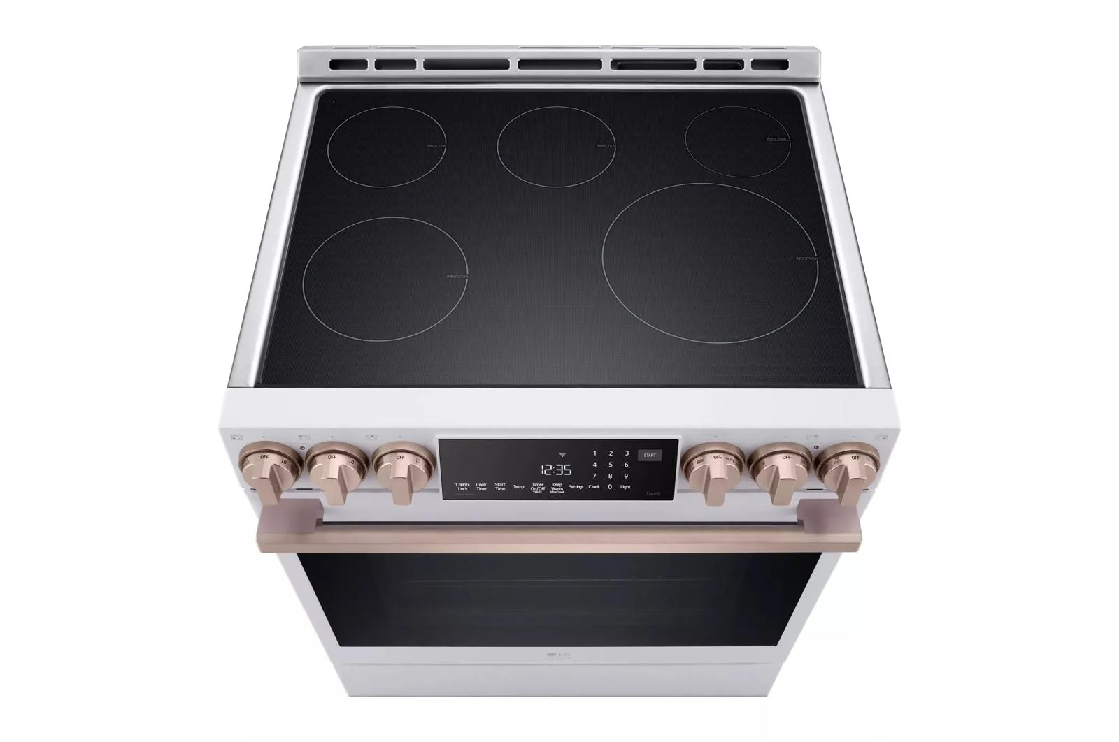 Lg LSIS6338NE Lg Studio 6.3 Cu. Ft. Instaview Induction Slide-In Range With Air Fry And Air Sous Vide