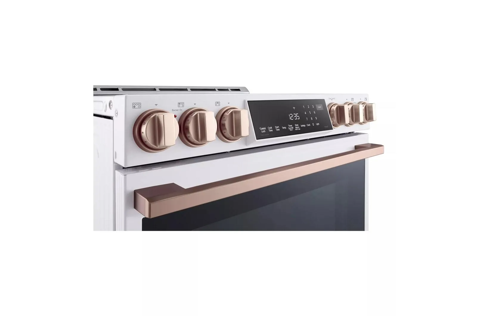 Lg LSIS6338NE Lg Studio 6.3 Cu. Ft. Instaview Induction Slide-In Range With Air Fry And Air Sous Vide