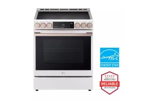 Lg LSIS6338NE Lg Studio 6.3 Cu. Ft. Instaview Induction Slide-In Range With Air Fry And Air Sous Vide
