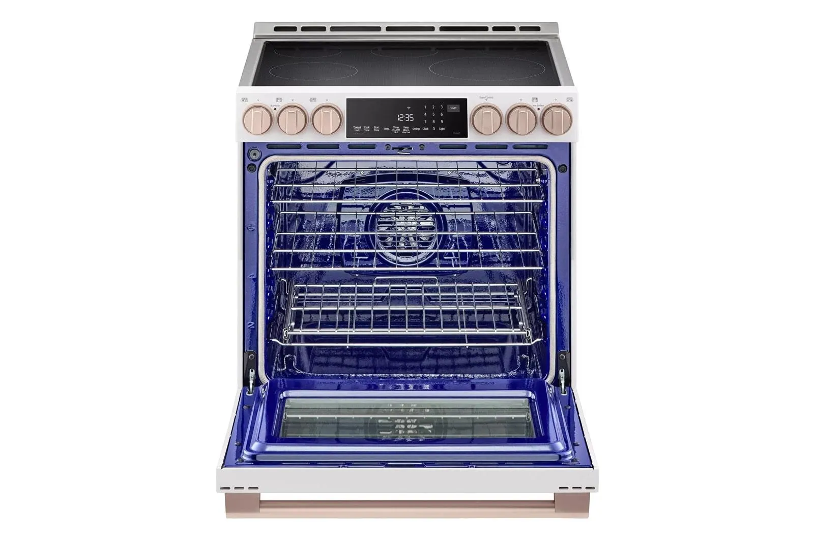 Lg LSIS6338NE Lg Studio 6.3 Cu. Ft. Instaview Induction Slide-In Range With Air Fry And Air Sous Vide