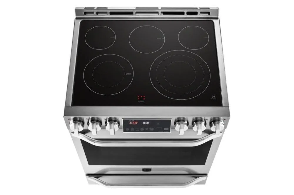 Lg LSSE3027ST Lg Studio 6.3 Cu. Ft. Electric Single Oven Slide-In-Range With Probake Convection