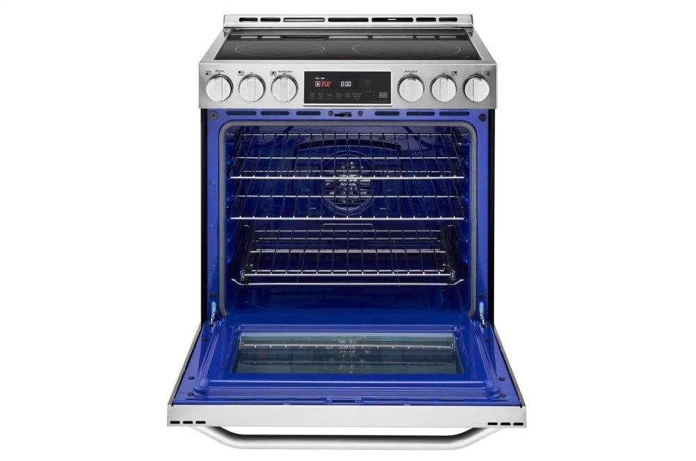 Lg LSSE3027ST Lg Studio 6.3 Cu. Ft. Electric Single Oven Slide-In-Range With Probake Convection