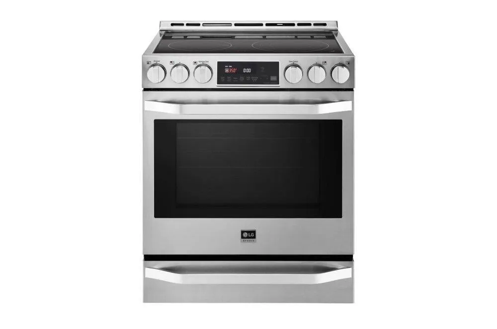 Lg LSSE3027ST Lg Studio 6.3 Cu. Ft. Electric Single Oven Slide-In-Range With Probake Convection