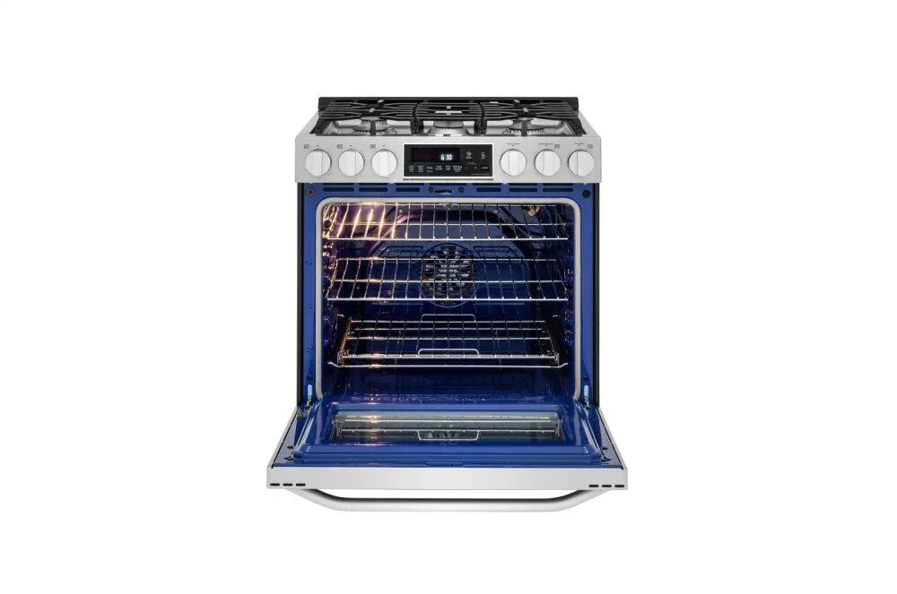 Lg LSSG3016ST Lg Studio 6.3 Cu. Ft. Gas Single Oven Slide-In Range With Probake Convection