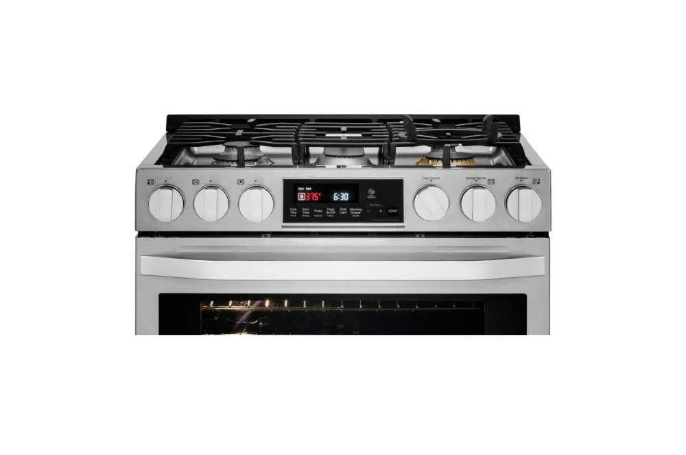 Lg LSSG3017ST Lg Studio 6.3 Cu. Ft. Smart Wi-Fi Enabled Gas Slide-In Range With Probake Convection