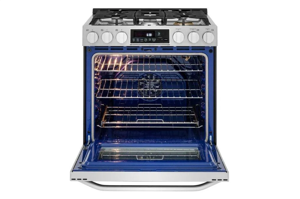 Lg LSSG3017ST Lg Studio 6.3 Cu. Ft. Smart Wi-Fi Enabled Gas Slide-In Range With Probake Convection