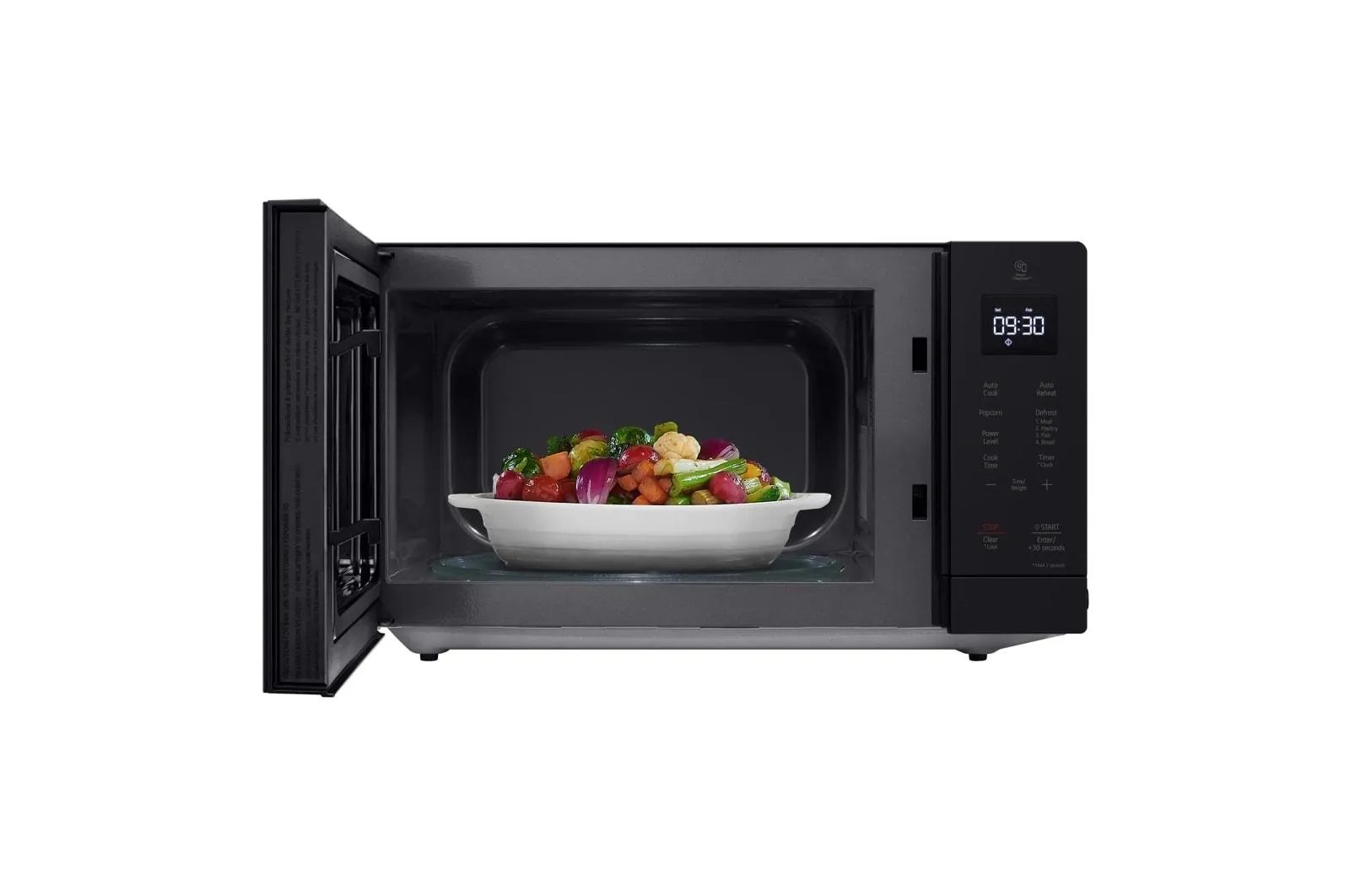 Lg MSER1130B 1.1 Cu. Ft. Countertop Microwave With Easyclean Interior