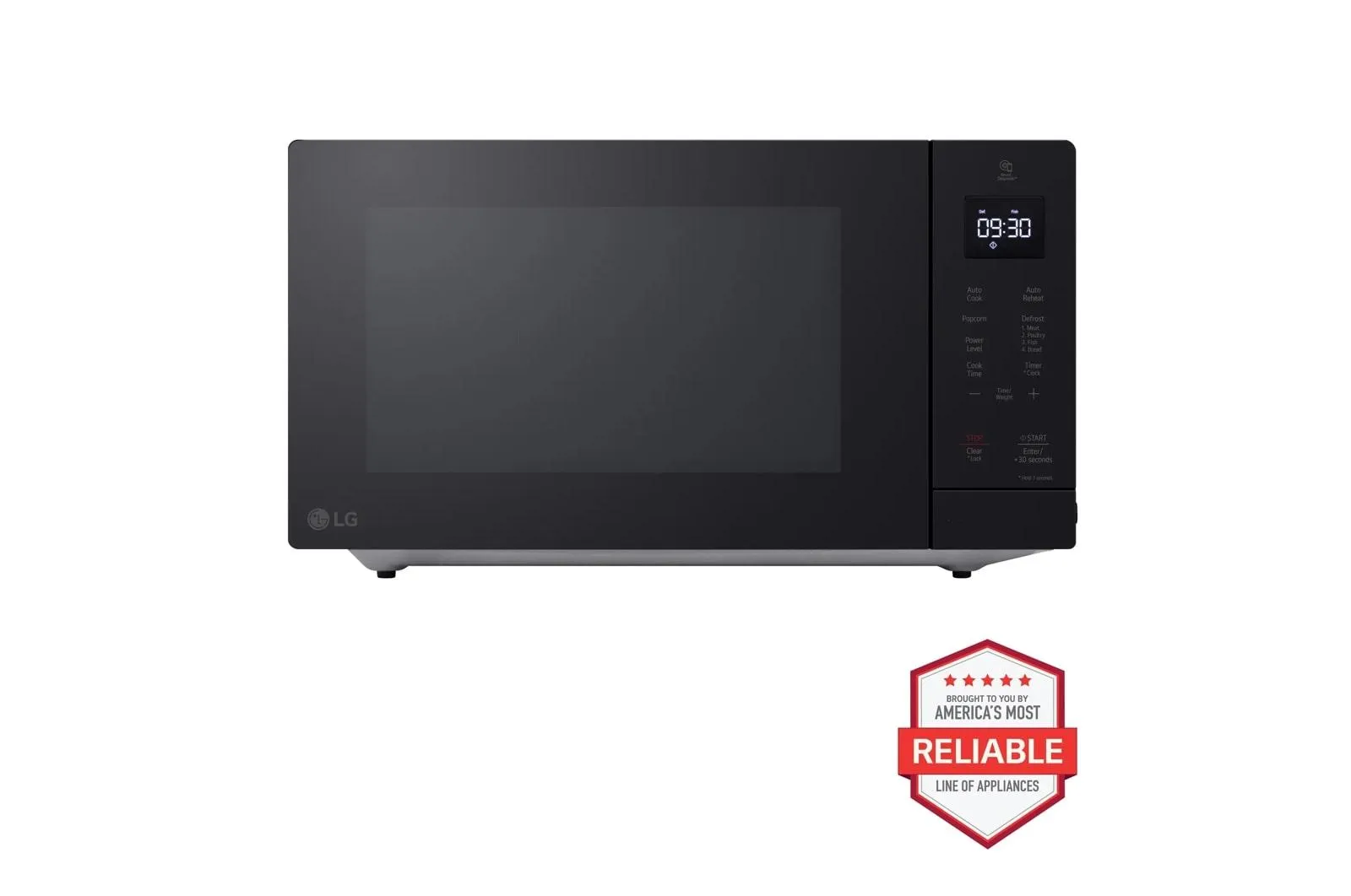Lg MSER1130B 1.1 Cu. Ft. Countertop Microwave With Easyclean Interior