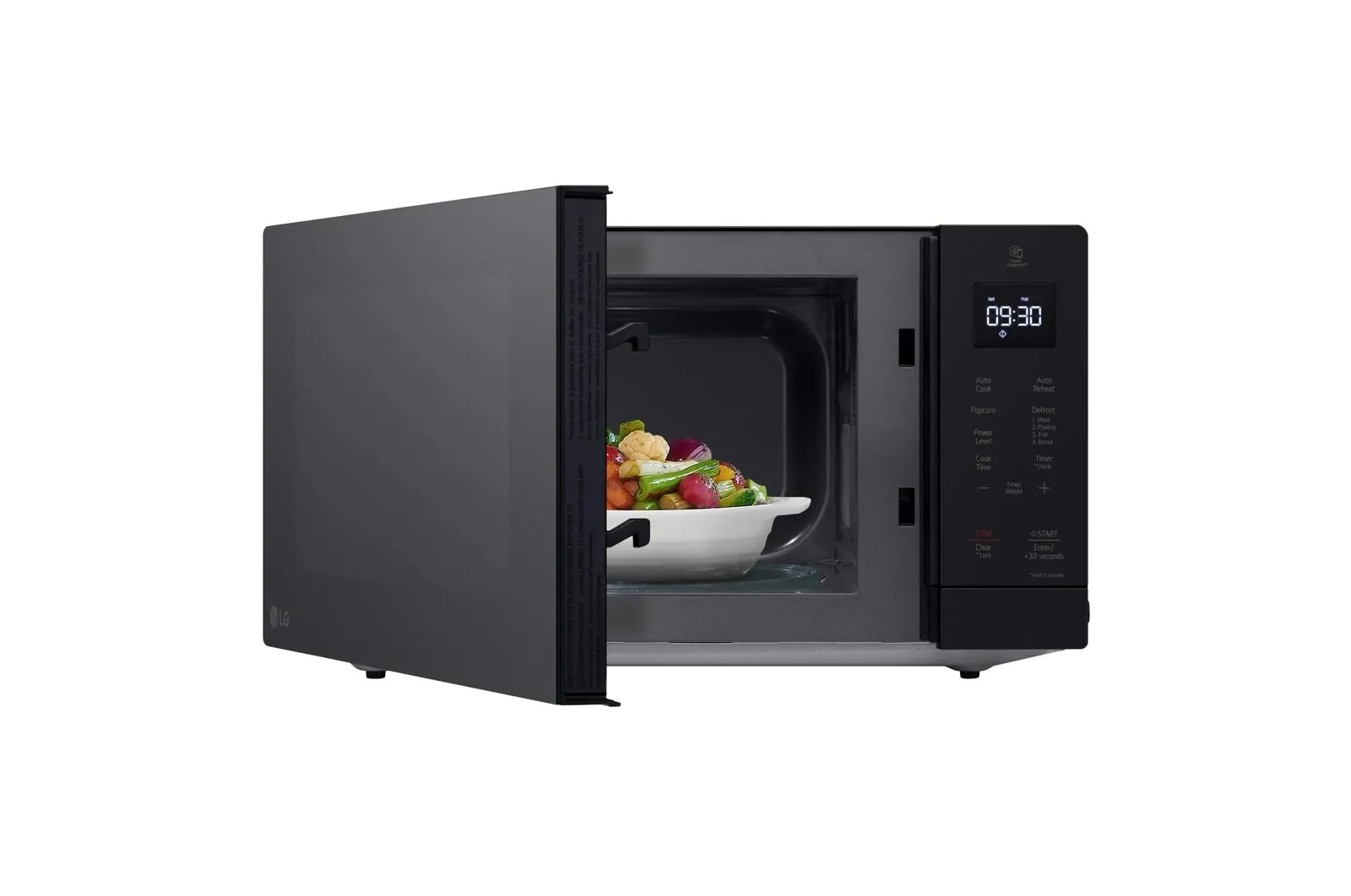 Lg MSER1130B 1.1 Cu. Ft. Countertop Microwave With Easyclean Interior