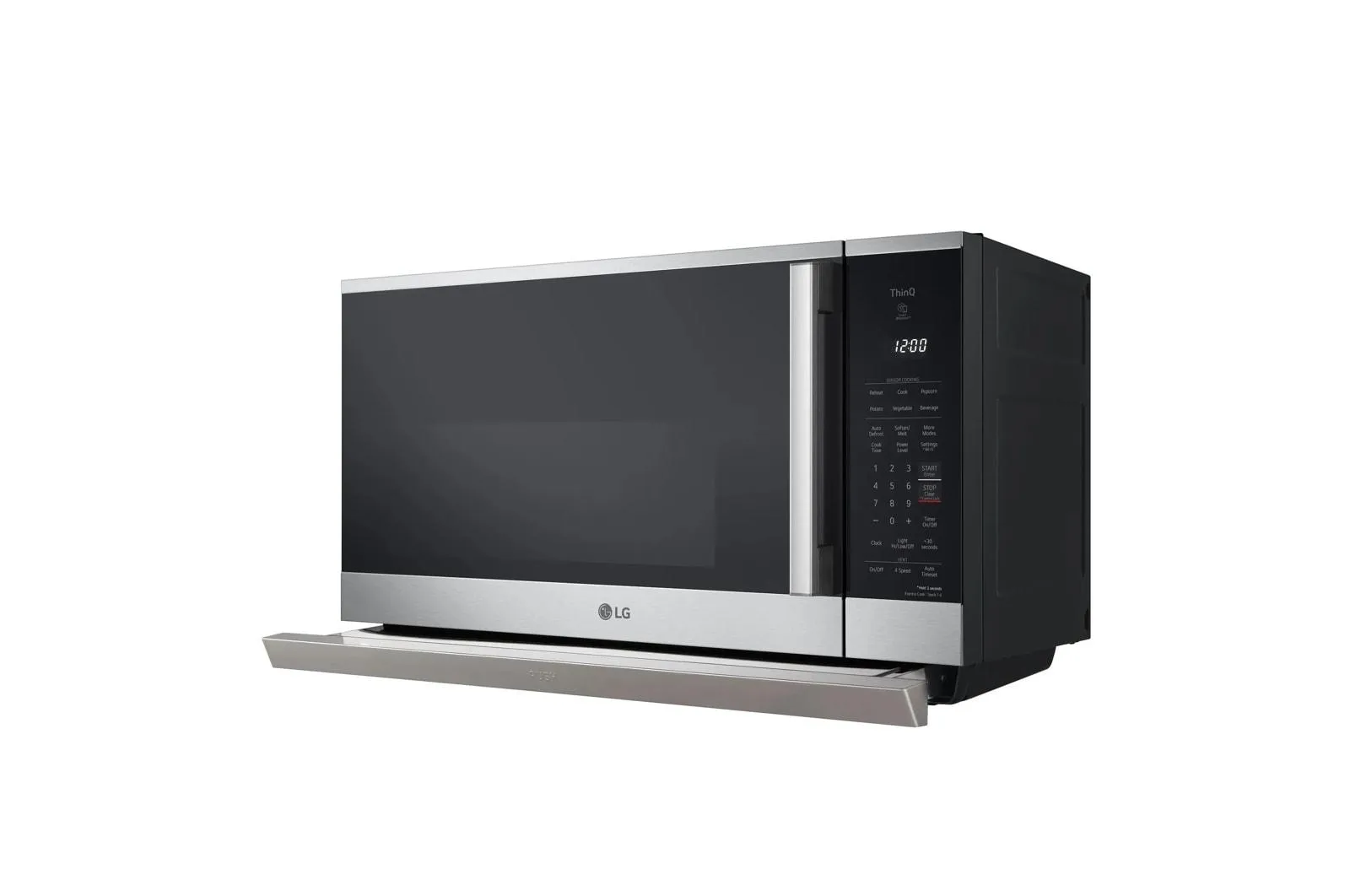 Lg MVEL2125X 2.1 Cu. Ft. Smart Over-The-Range Microwave Oven With Extendavent 2.0 & Easyclean