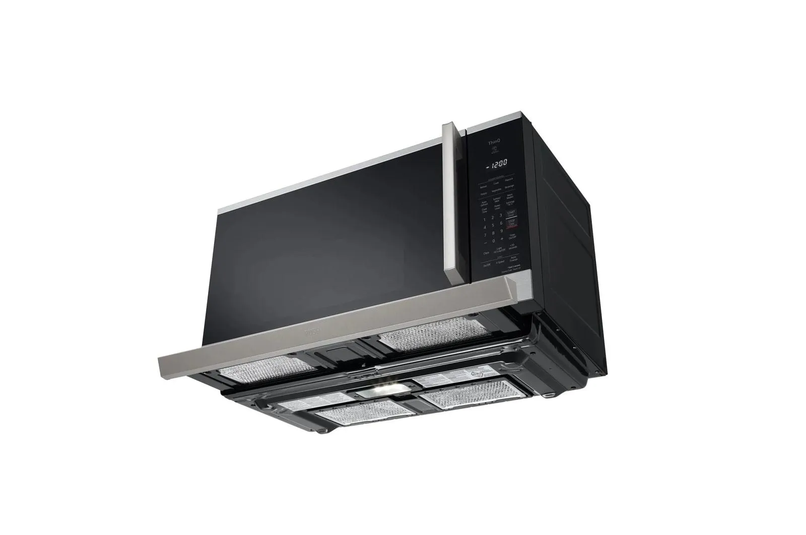 Lg MVEL2125X 2.1 Cu. Ft. Smart Over-The-Range Microwave Oven With Extendavent 2.0 & Easyclean