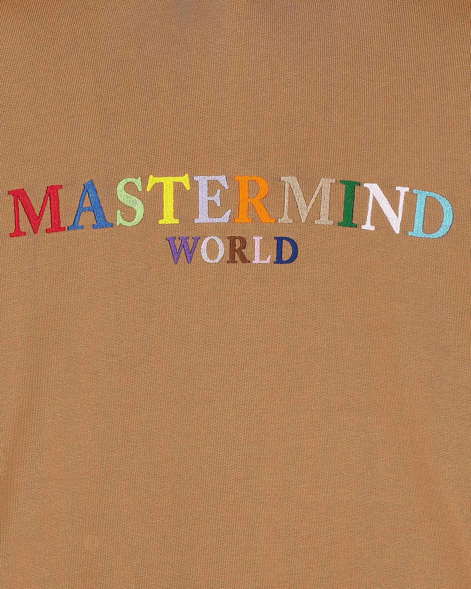 Logo Hooded Sweatshirt Brown