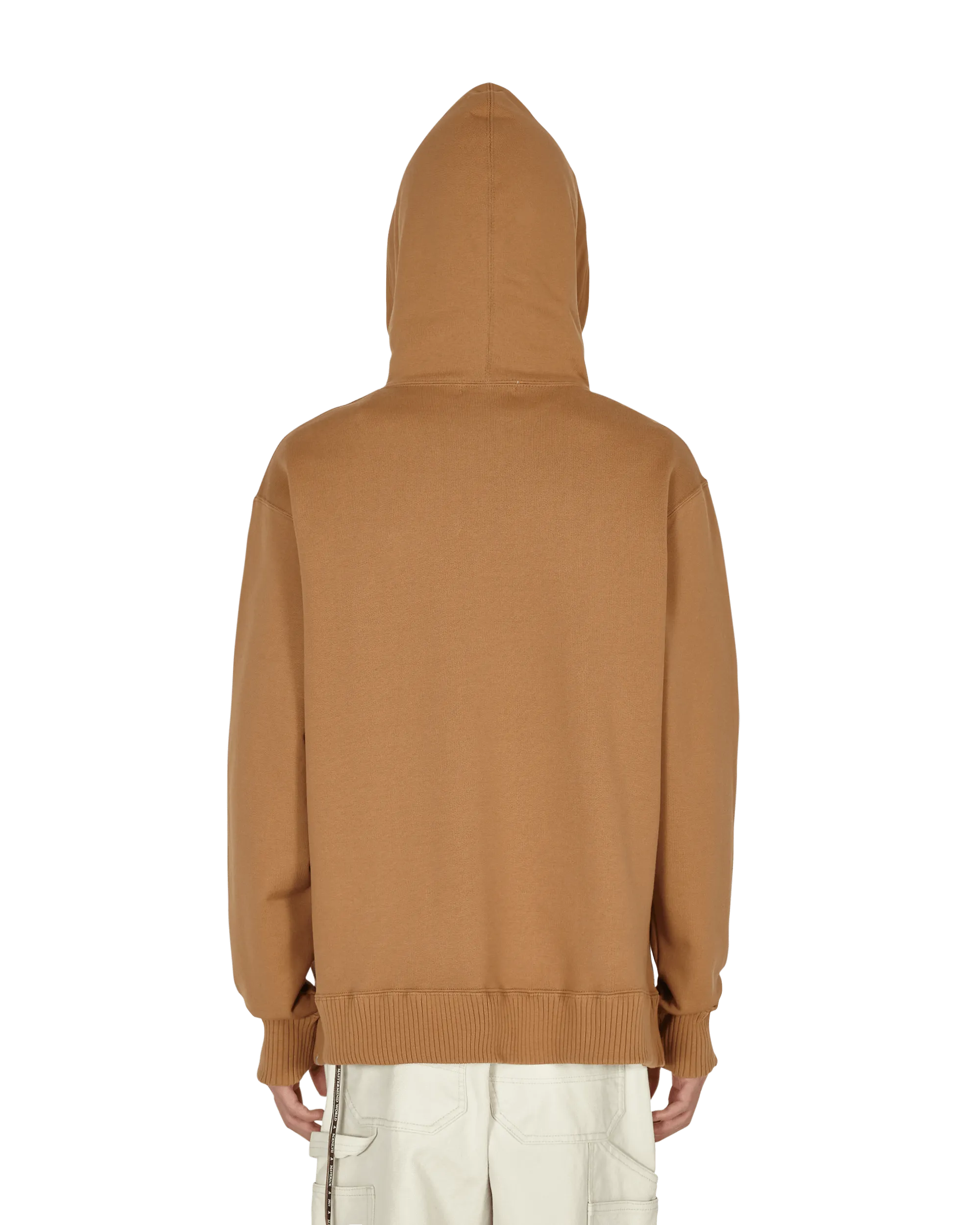 Logo Hooded Sweatshirt Brown