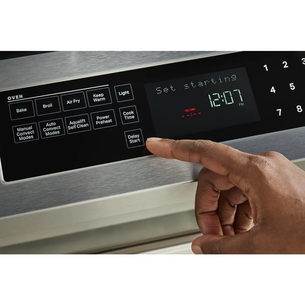 Maytag MES8800PZ 30-Inch Wide Slide-In Electric Range With Air Fry - 6.4 Cu. Ft.