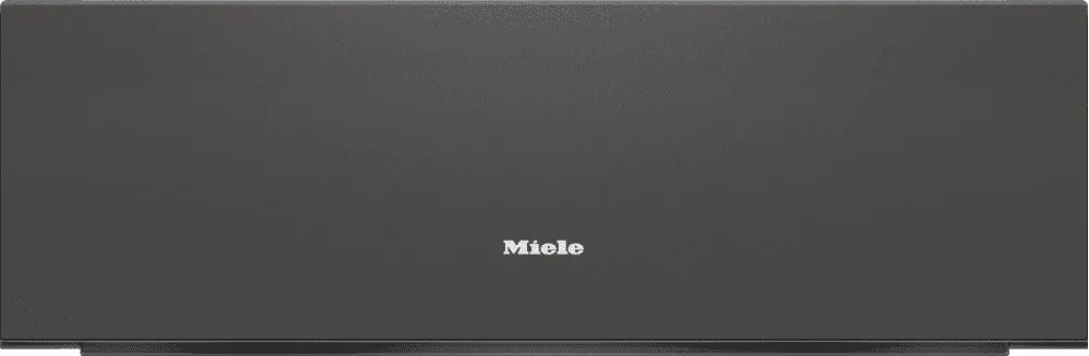 Miele ESW6885 Gray 30 Inch Handless Warming Drawer With 9 3/16 Inch Front Panel Height With The Low Temperature Cooking Function - Much More Than A Warming Drawer.