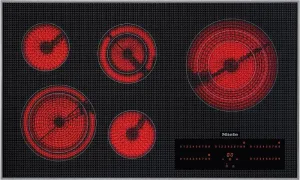 Miele KM5860208V Km 5860 208V Electric Cooktop With Direct Selection Plus Including Timer For Maximum User Convenience.