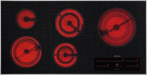 Miele KM5880208V Km 5880 208V Electric Cooktop In Maximum Width For The Best Possible Cooking And User Convenience.