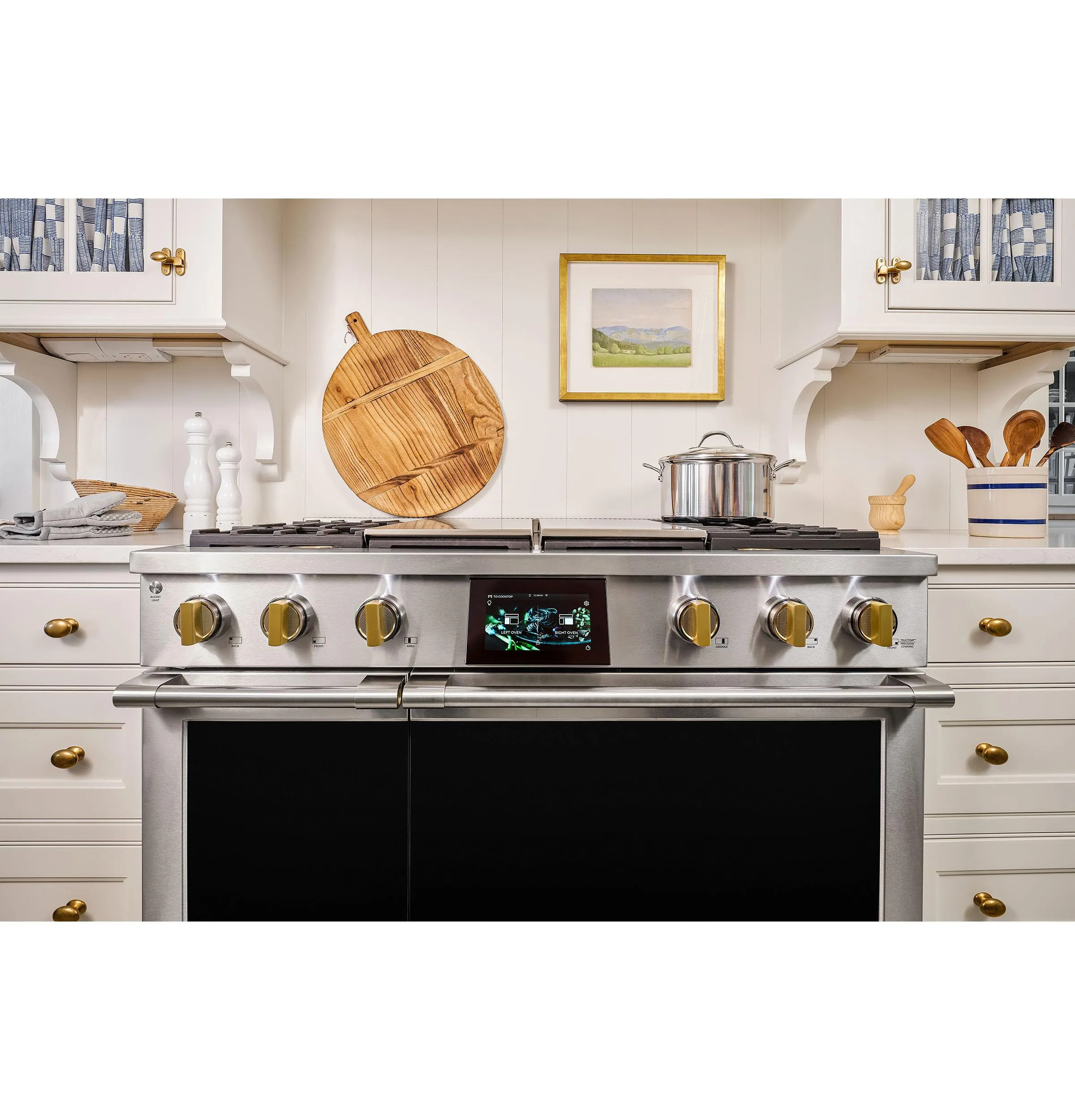 Monogram ZDP484NGTSS Monogram 48 Dual-Fuel Professional Range With 4 Burners. Grill. And Griddle