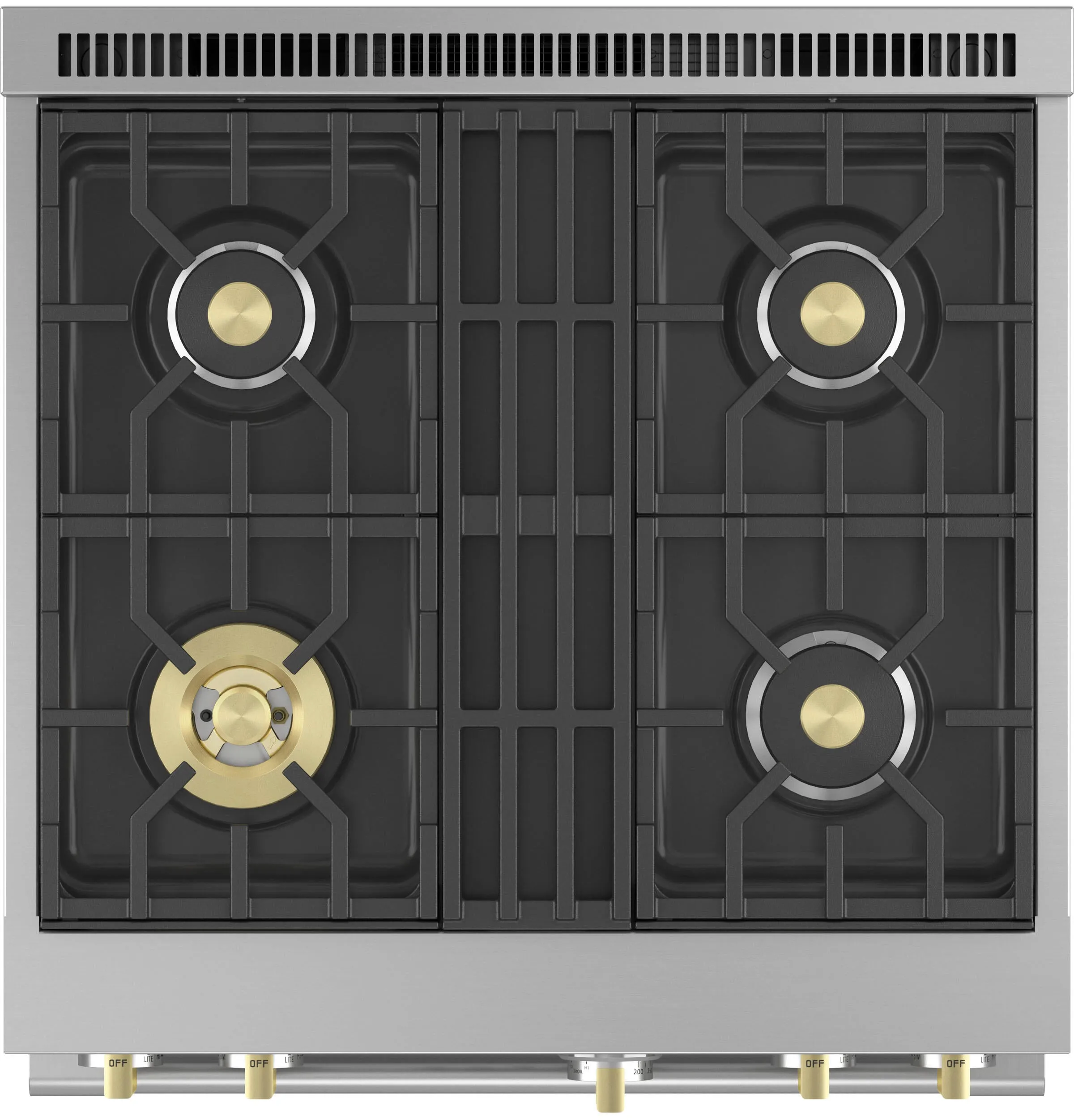 Monogram ZGP304NTSS Monogram 30 All Gas Professional Range With 4 Burners (Natural Gas)