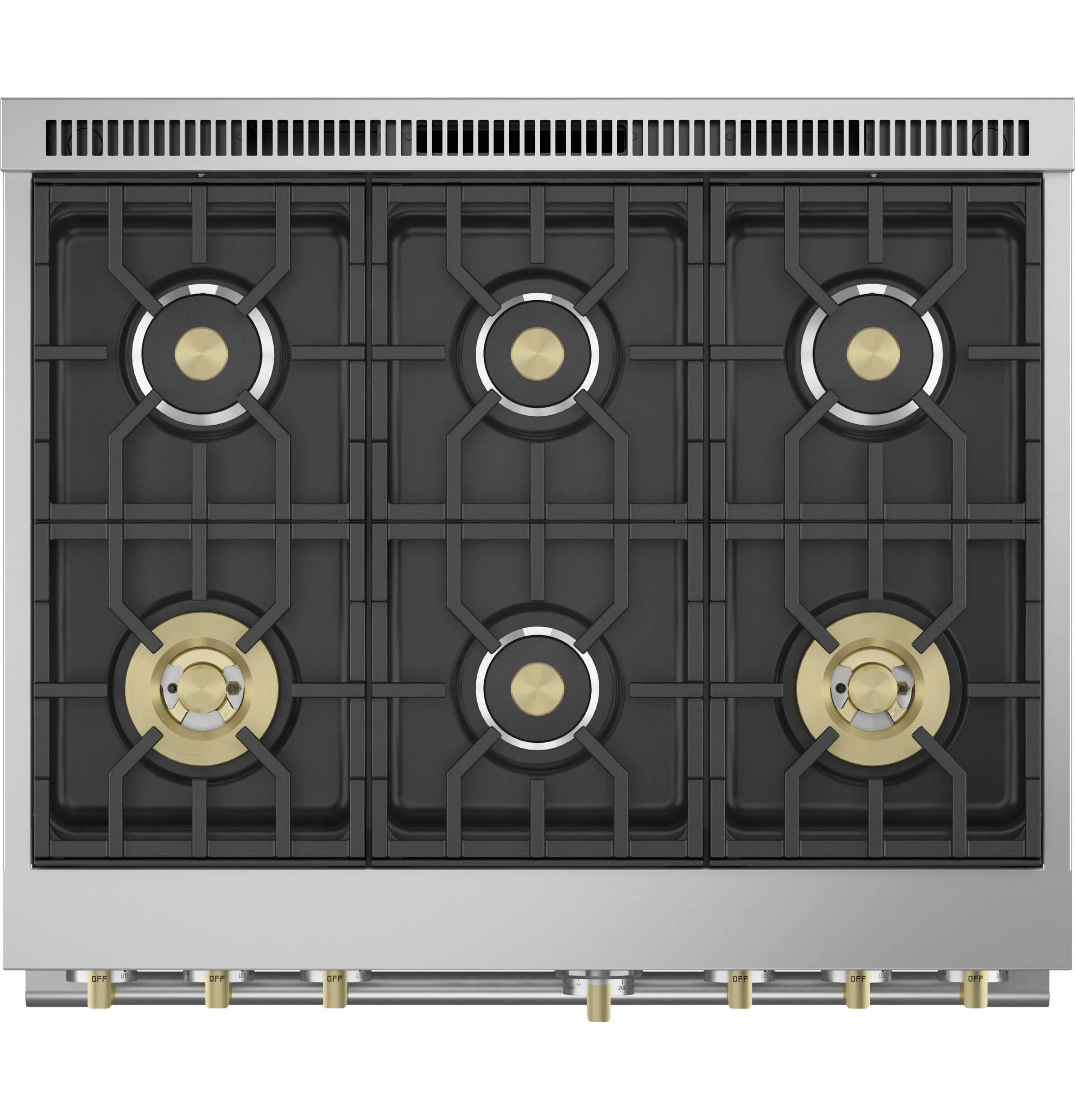 Monogram ZGP366NTSS Monogram 36 All Gas Professional Range With 6 Burners (Natural Gas)