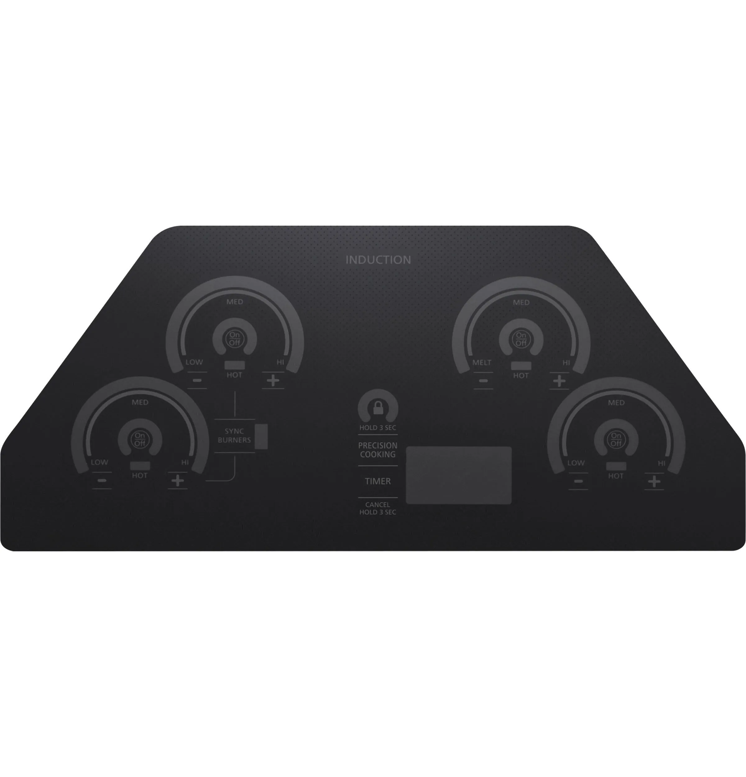 Monogram ZHU30RDPBB Monogram 30 Induction Cooktop