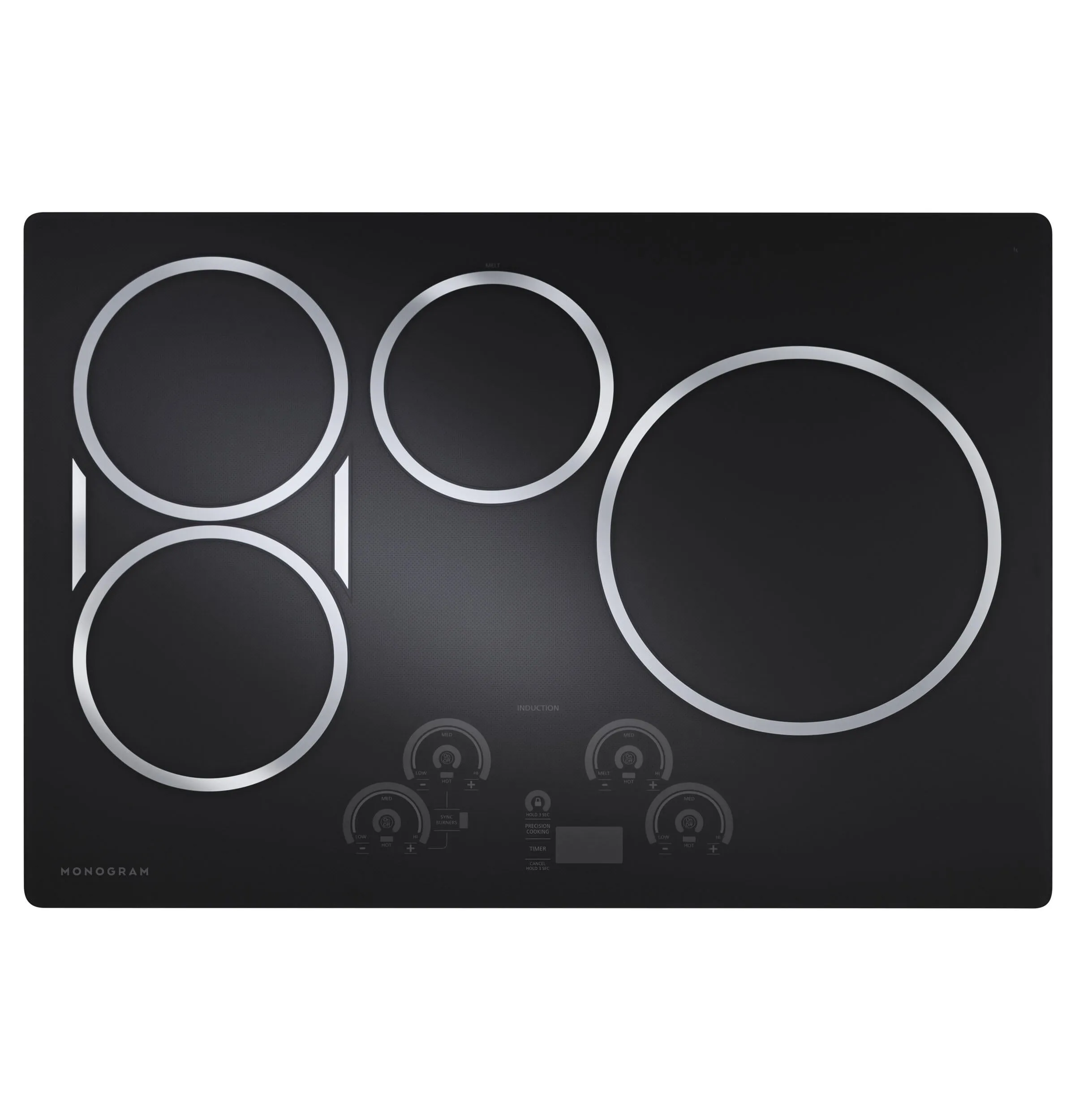 Monogram ZHU30RDPBB Monogram 30 Induction Cooktop