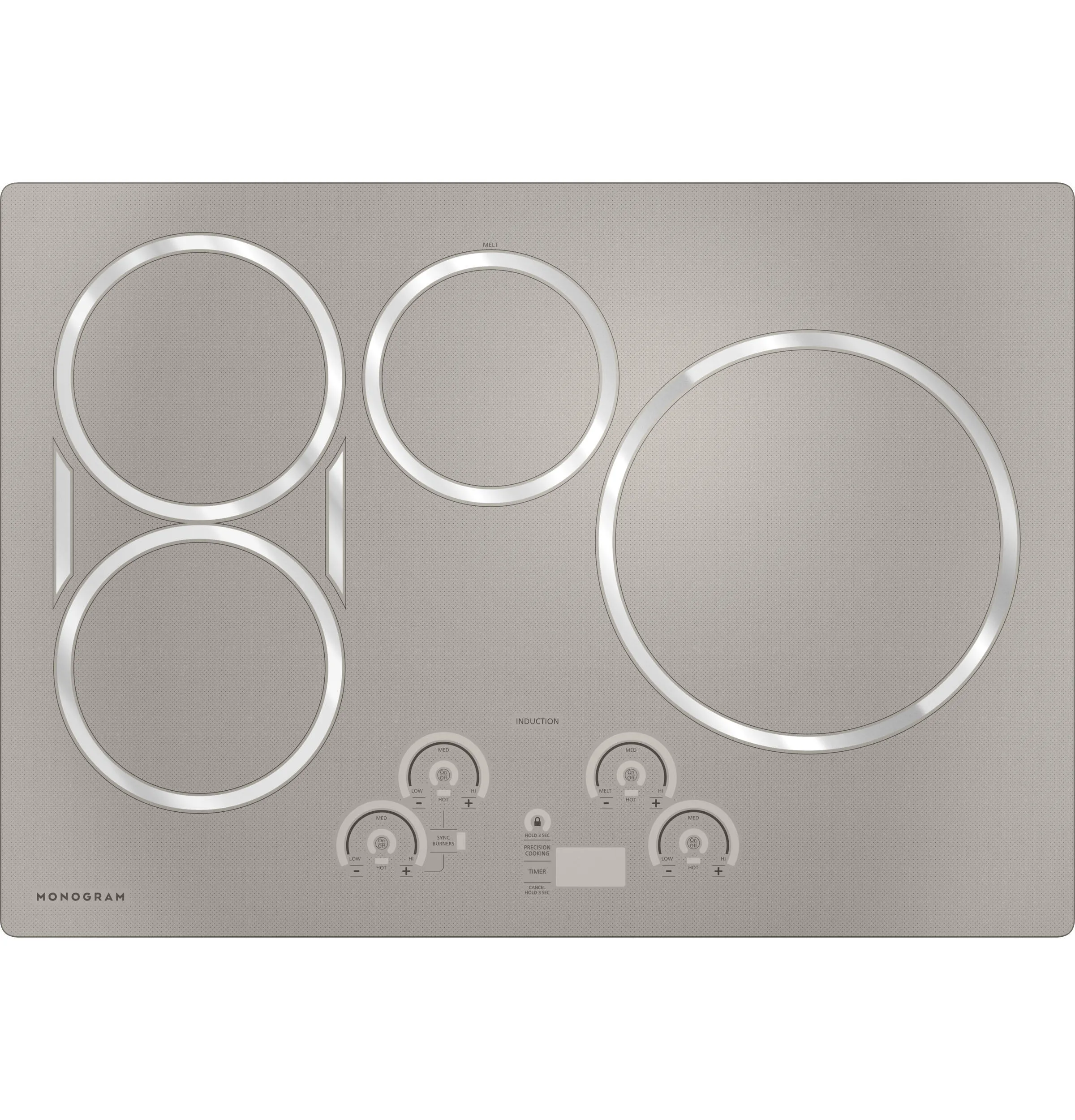 Monogram ZHU30RSPSS Monogram 30 Induction Cooktop