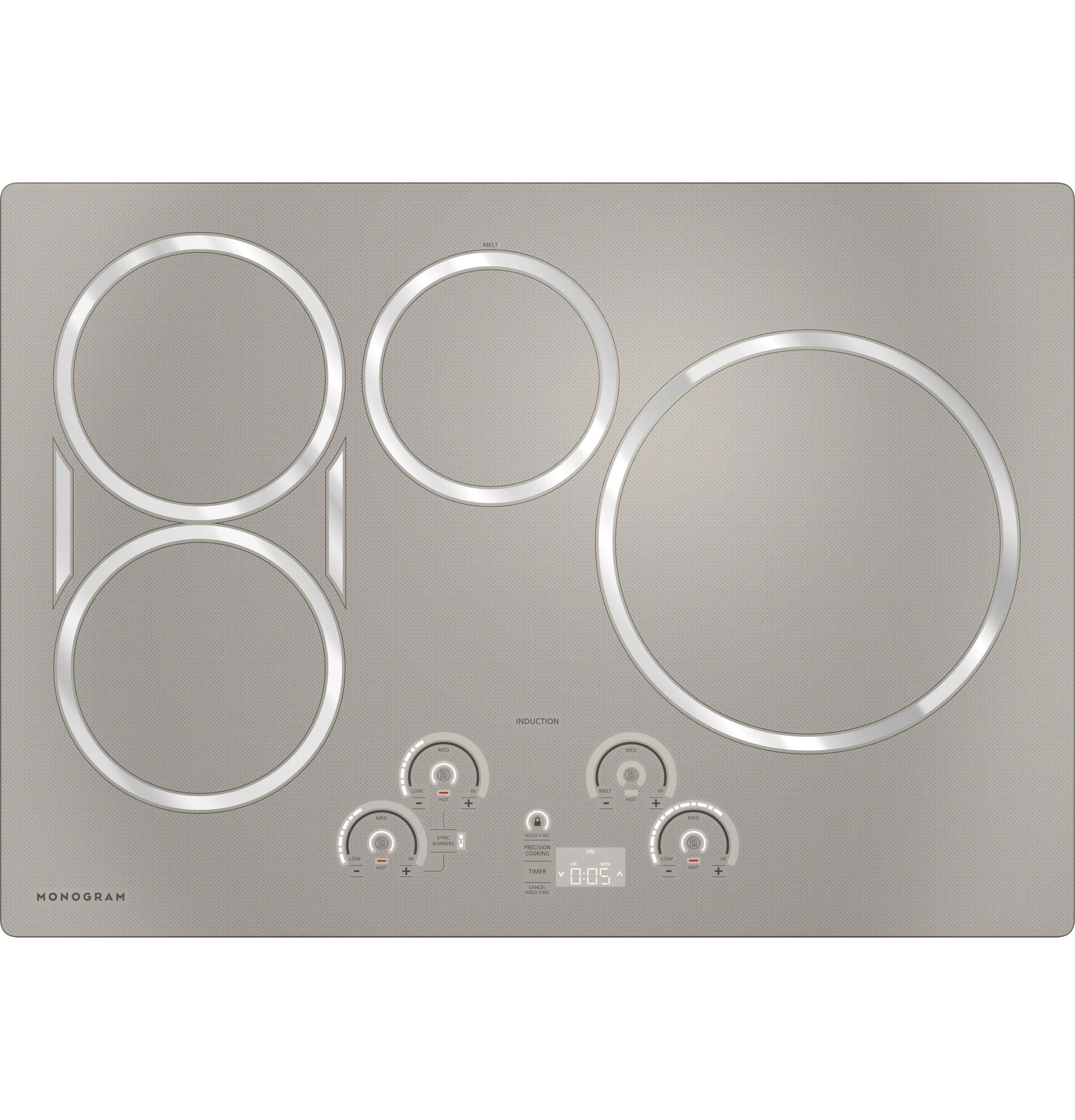 Monogram ZHU30RSPSS Monogram 30 Induction Cooktop