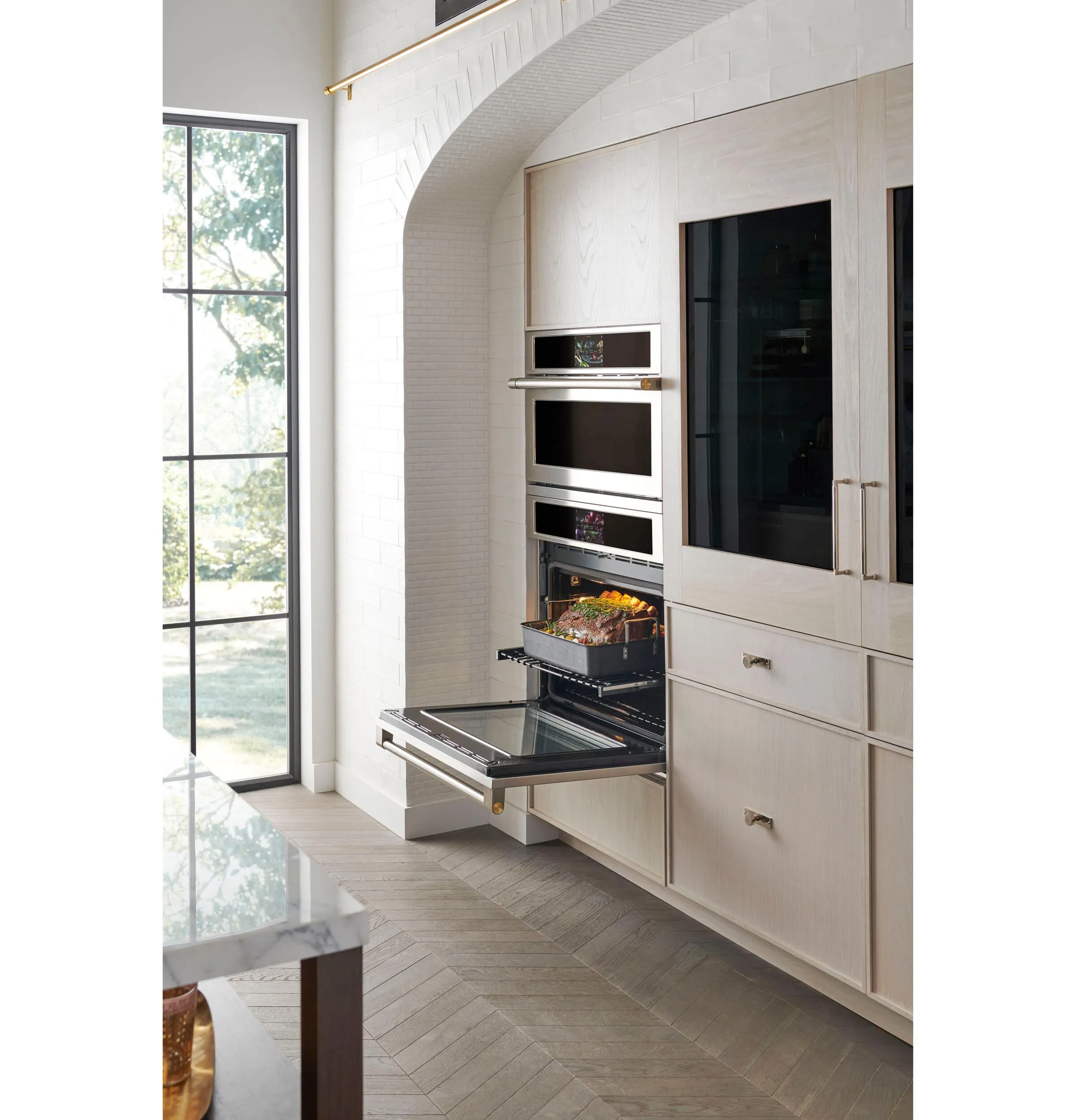 Monogram ZTSX1DPSNSS Monogram 30 Smart Electric Convection Single Wall Oven Statement Collection