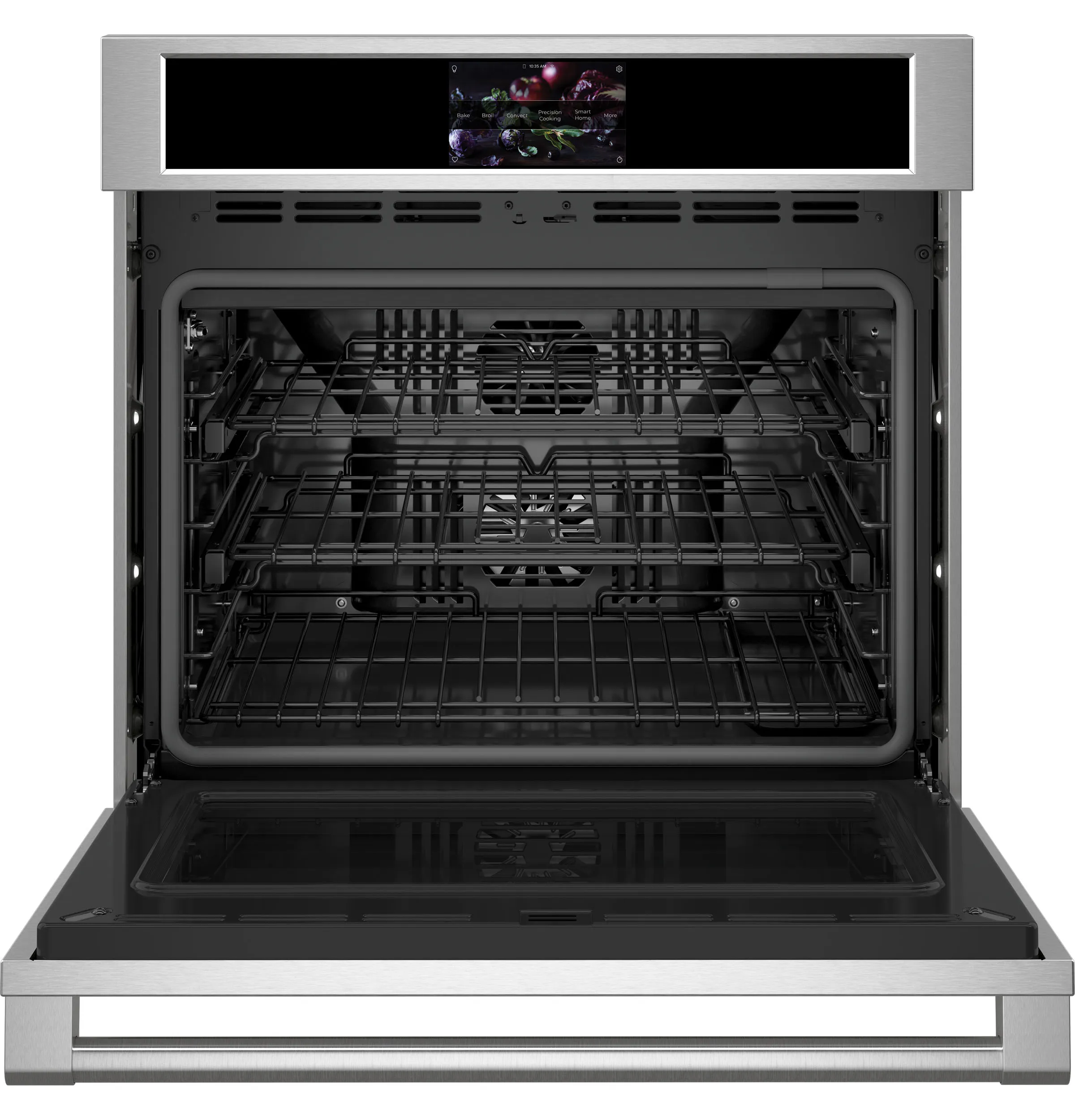 Monogram ZTSX1DPSNSS Monogram 30 Smart Electric Convection Single Wall Oven Statement Collection