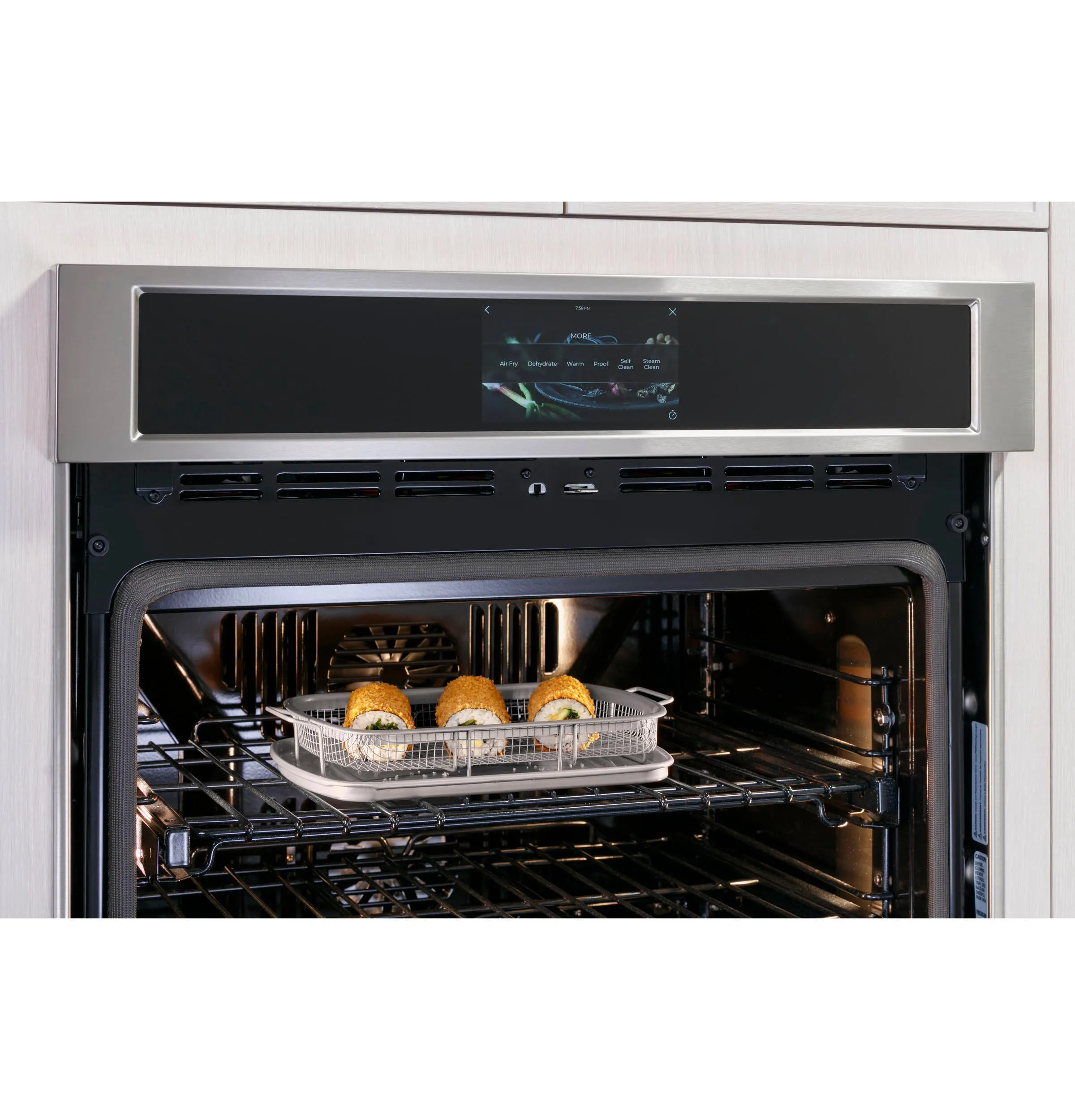 Monogram ZTSX1DPSNSS Monogram 30 Smart Electric Convection Single Wall Oven Statement Collection