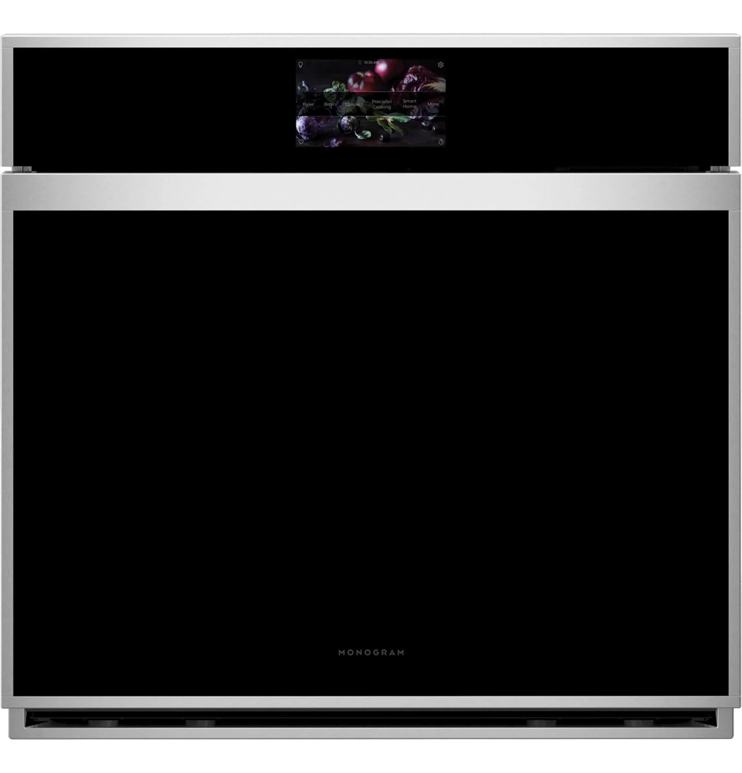 Monogram ZTSX1DSSNSS Monogram 30 Smart Electric Convection Single Wall Oven Minimalist Collection