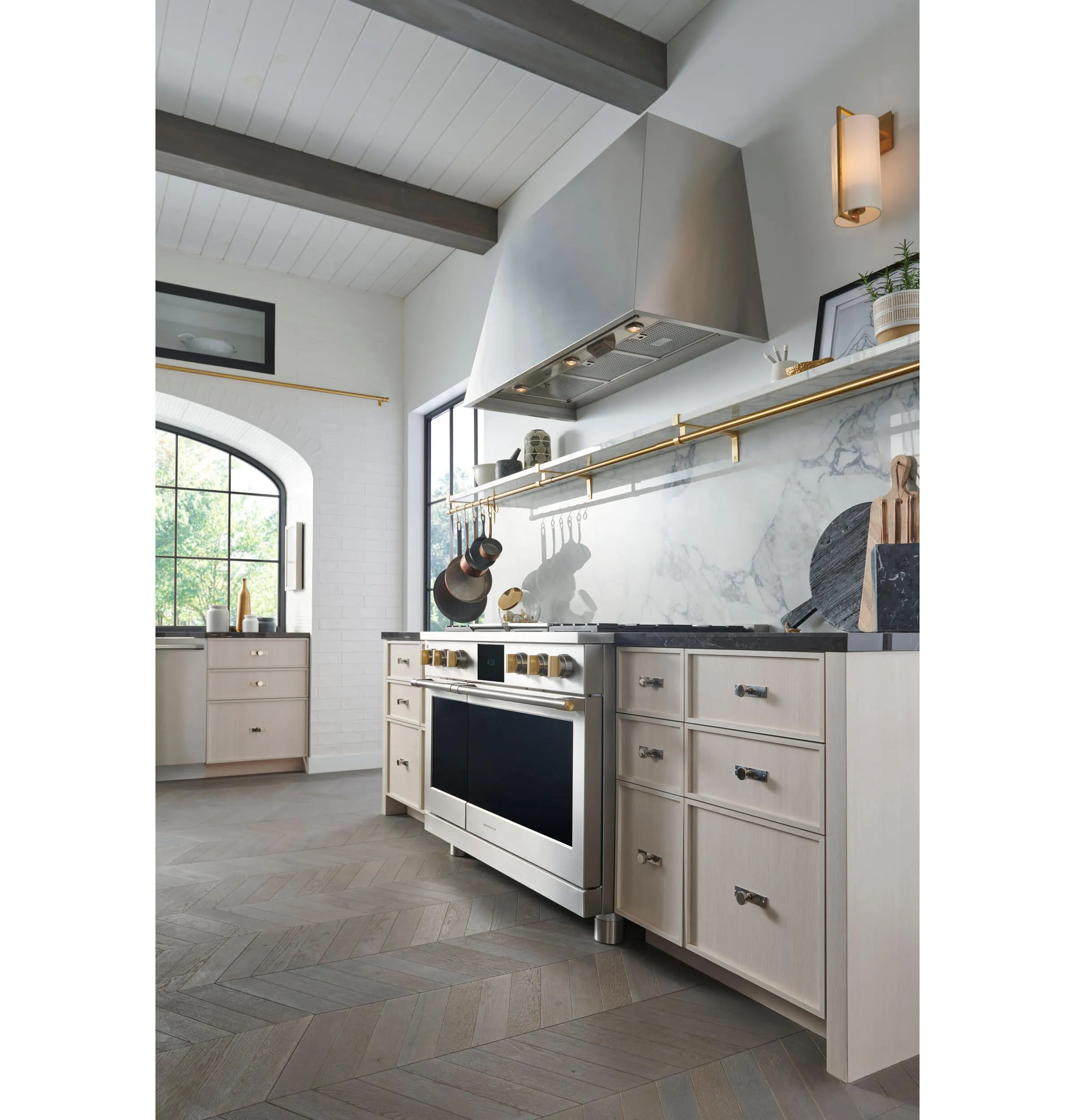 Monogram ZVC48RSS Monogram 48 Custom Stainless Steel Hood