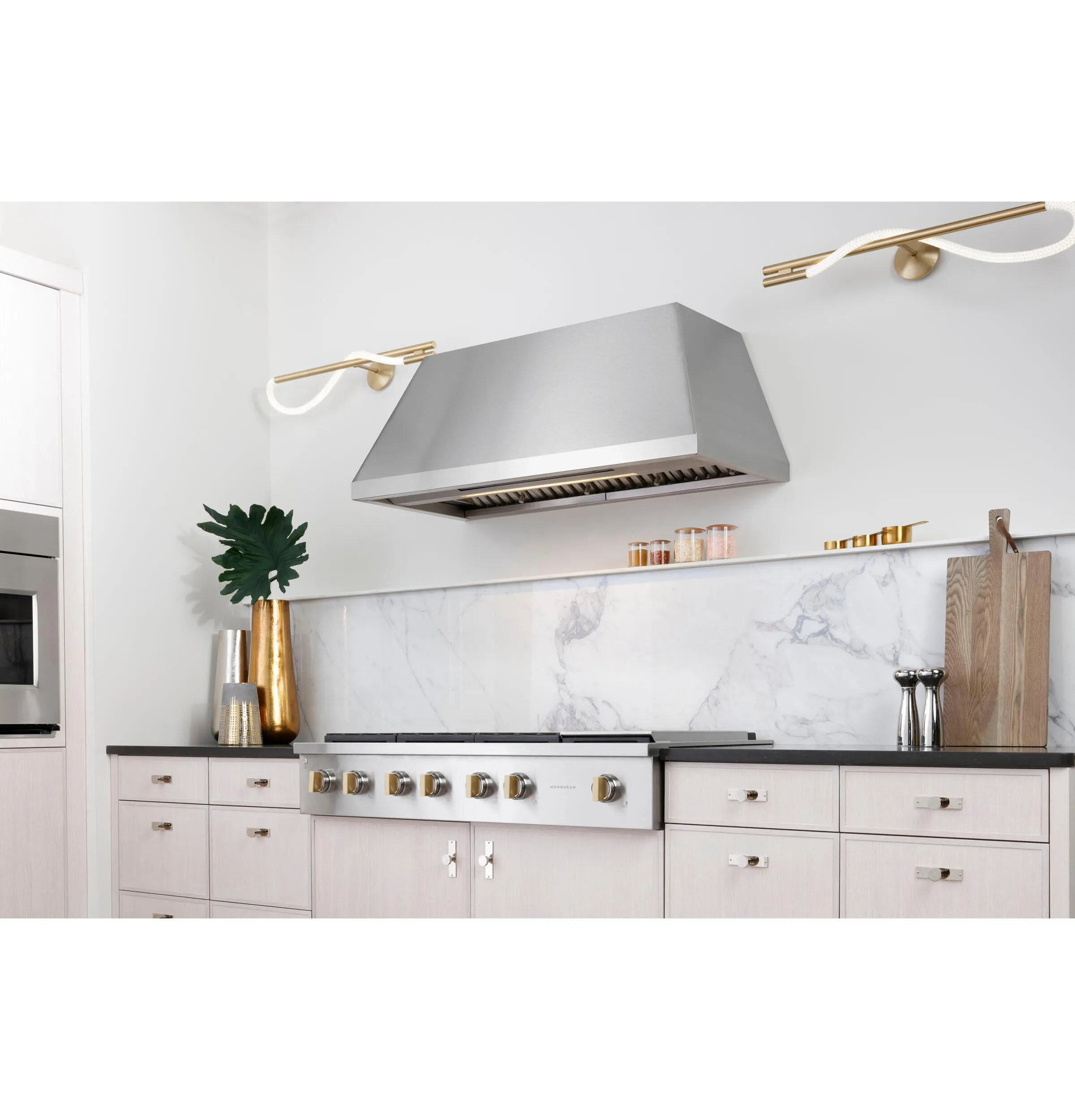 Monogram ZVW1480SPSS Monogram 48 Stainless Steel Professional Hood With Quietboost&#8482; Blower