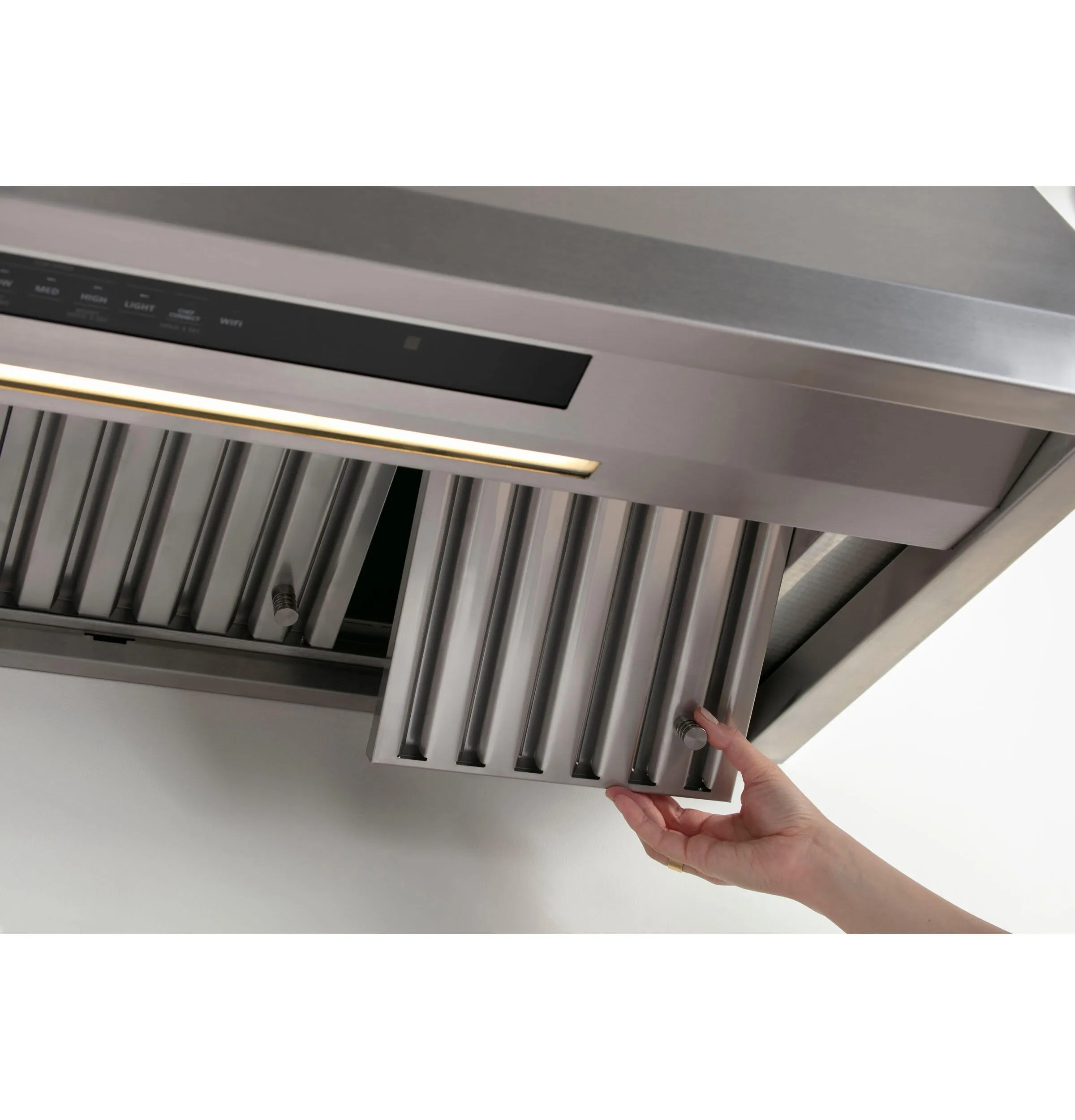 Monogram ZVW1480SPSS Monogram 48 Stainless Steel Professional Hood With Quietboost&#8482; Blower
