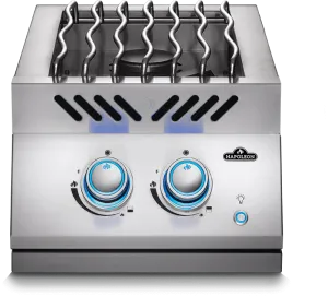 Napoleon Bbq BIB12RTPSS Built-In 700 Series Inline Dual Range Top Burner With Stainless Steel Cover . Stainless Steel . Propane