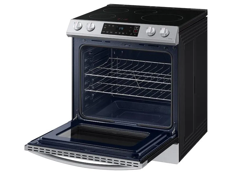 Samsung NE63B8211SS 6.3 Cu. Ft. Smart Instant Heat Induction Slide-In Range In Stainless Steel