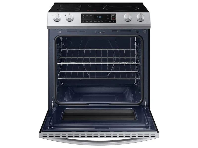 Samsung NE63B8211SS 6.3 Cu. Ft. Smart Instant Heat Induction Slide-In Range In Stainless Steel