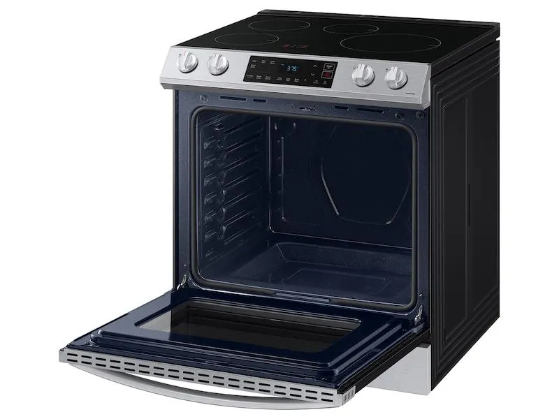 Samsung NE63B8211SS 6.3 Cu. Ft. Smart Instant Heat Induction Slide-In Range In Stainless Steel