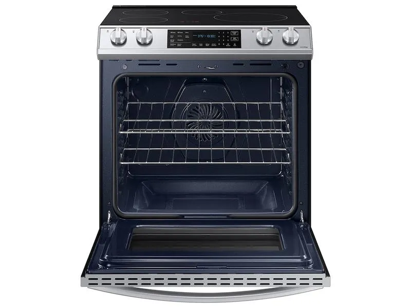 Samsung NE63B8611SS 6.3 Cu. Ft. Smart Instant Heat Induction Slide-In Range With Air Fry & Convection  In Stainless Steel