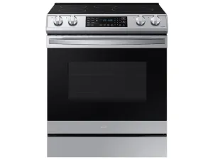 Samsung NE63B8611SS 6.3 Cu. Ft. Smart Instant Heat Induction Slide-In Range With Air Fry & Convection  In Stainless Steel