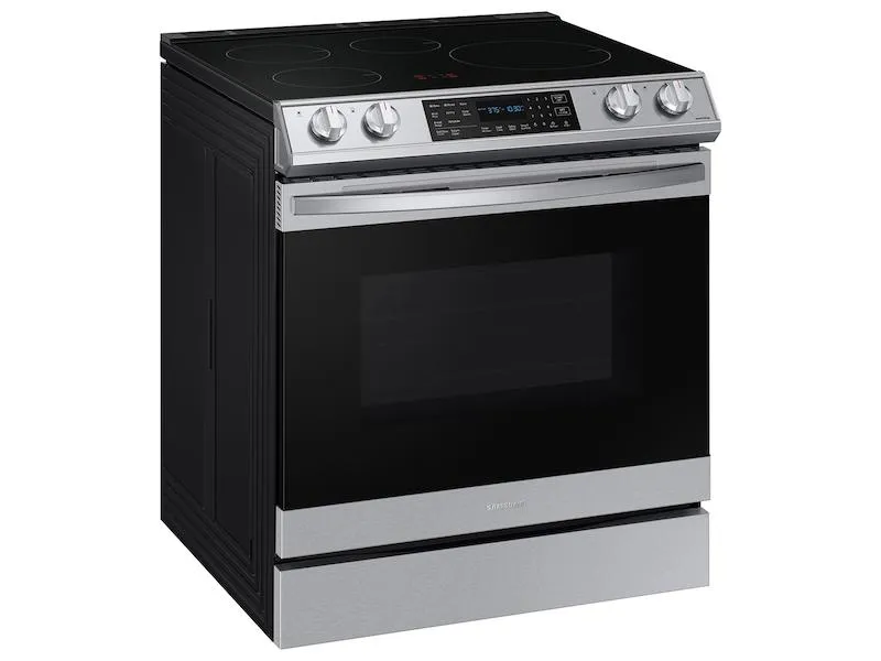 Samsung NE63B8611SS 6.3 Cu. Ft. Smart Instant Heat Induction Slide-In Range With Air Fry & Convection  In Stainless Steel