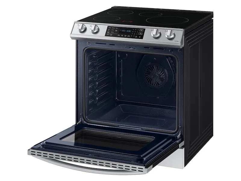 Samsung NE63B8611SS 6.3 Cu. Ft. Smart Instant Heat Induction Slide-In Range With Air Fry & Convection  In Stainless Steel