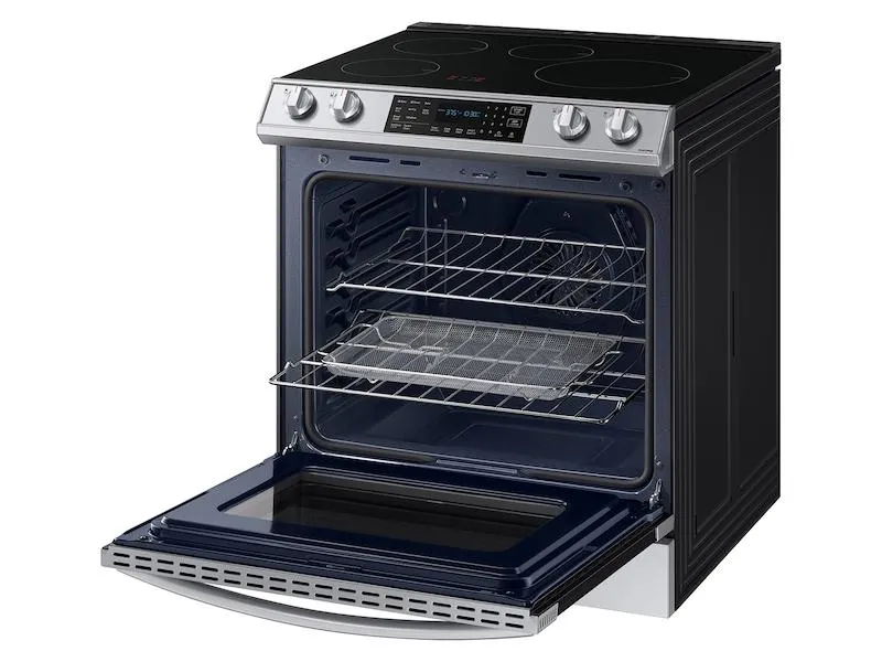 Samsung NE63B8611SS 6.3 Cu. Ft. Smart Instant Heat Induction Slide-In Range With Air Fry & Convection  In Stainless Steel