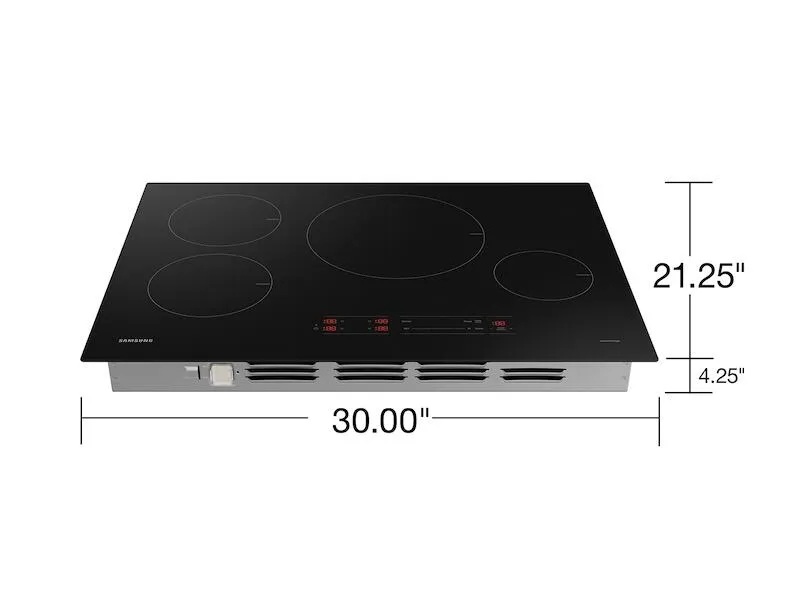 Samsung NZ30A3060UK 30 Smart Induction Cooktop With Wi-Fi In Black